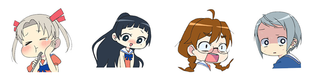 無料配布予定のキャラクター画像